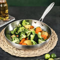 Stainless Steel Nonstick Frying Pan-Kitchen & Dining > Cookware-casanuva-casanuva