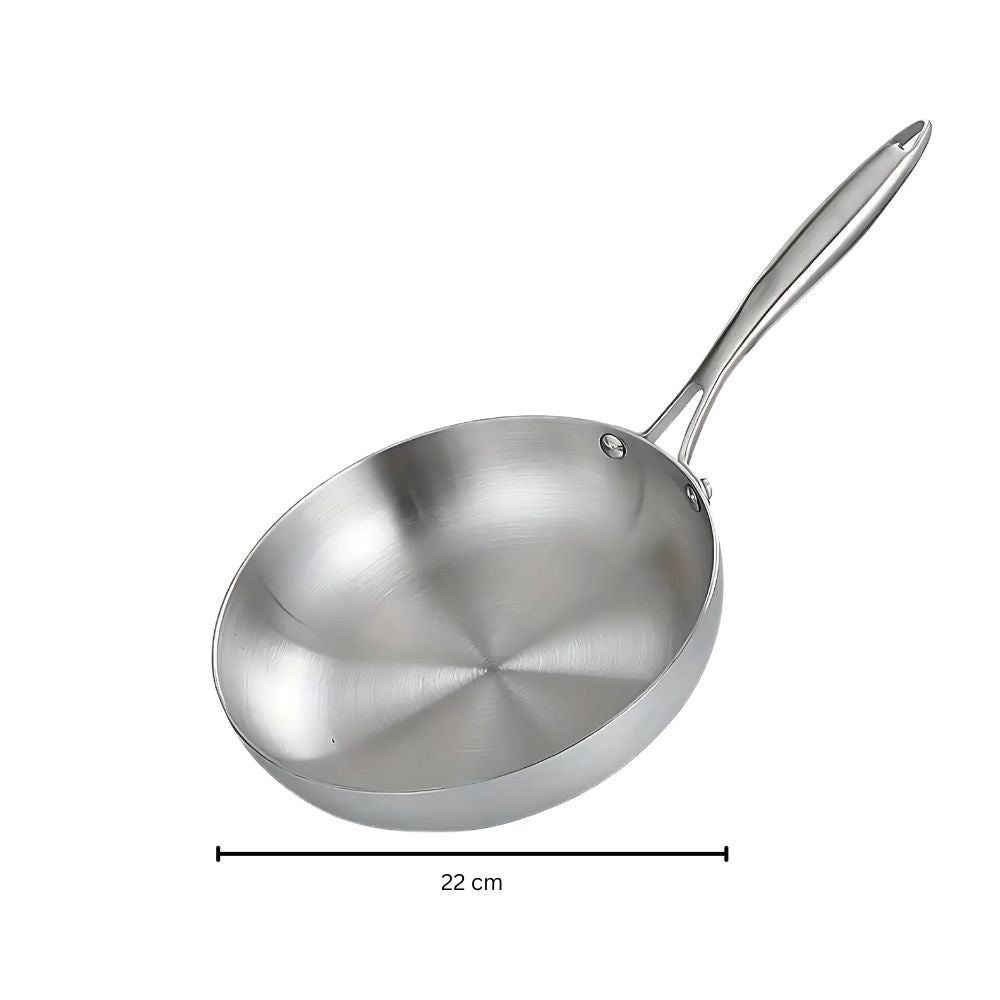 Stainless Steel Nonstick Frying Pan-Kitchen & Dining > Cookware-casanuva-8.6"-casanuva