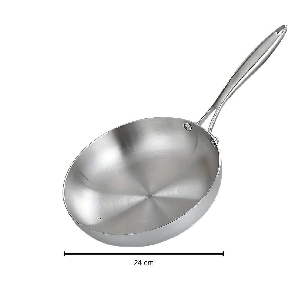 Stainless Steel Nonstick Frying Pan-Kitchen & Dining > Cookware-casanuva-9.4"-casanuva