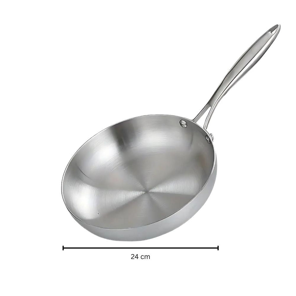 Stainless Steel Nonstick Frying Pan-Kitchen & Dining > Cookware-casanuva-9.4"-casanuva