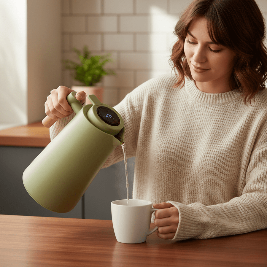Stainless Steel Thermos Flask Leak-Proof and Stylish Design-Kitchen & Dining > Coffee & Tea-casanuva-casanuva