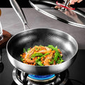 Stainless Steel Titan Frying Pan-Kitchen & Dining > Cookware-casanuva-casanuva