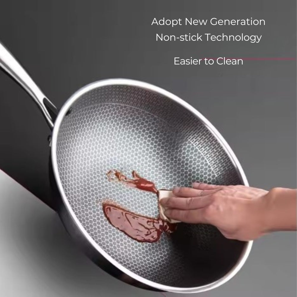 Stainless Steel Titan Frying Pan-Kitchen & Dining > Cookware-casanuva-casanuva