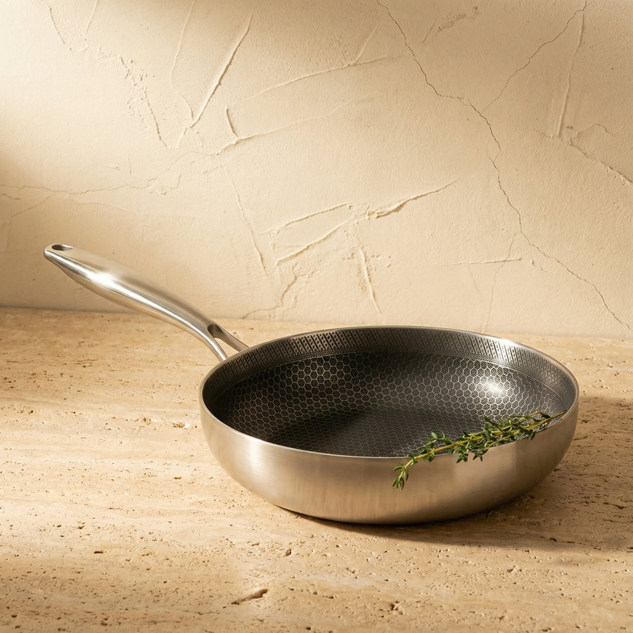 Stainless Steel Titan Frying Pan-Kitchen & Dining > Cookware-casanuva-casanuva