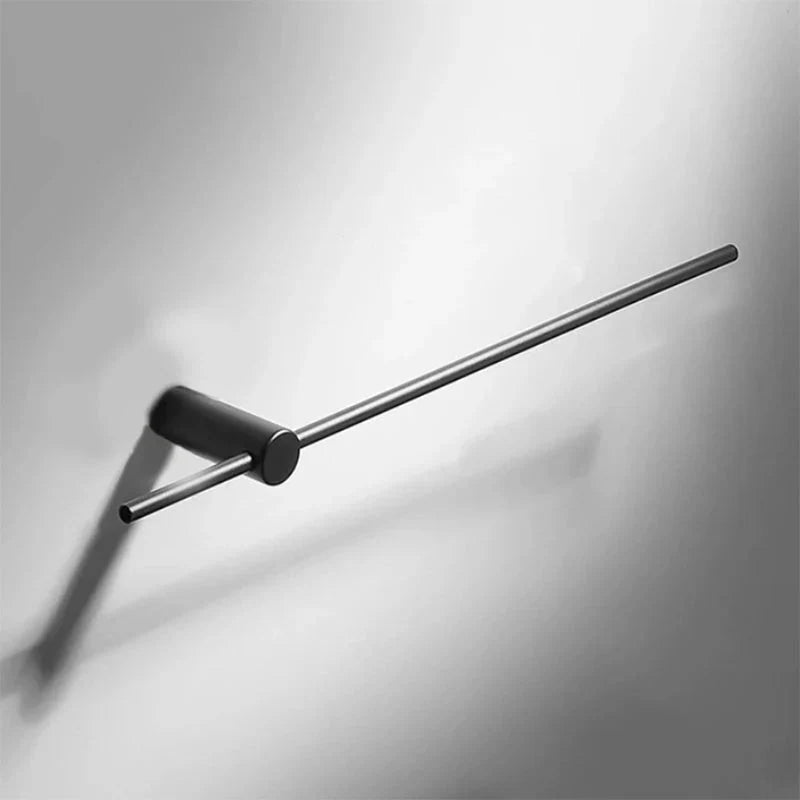 Stainless Steel Wall Towel Bar-Bedding & Bath > Bathroom Accessories-casanuva-Black-Half Bar-casanuva