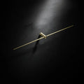 Stainless Steel Wall Towel Bar-Bedding & Bath > Bathroom Accessories-casanuva-Gold-Half Bar-casanuva