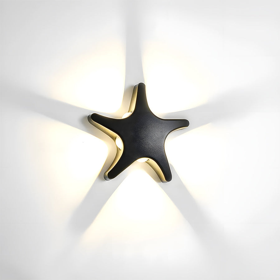 Star Shape LED Outdoor Wall Light-Lighting > Outdoor Lighting-casanuva-casanuva