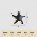 Star Shape LED Outdoor Wall Light-Lighting > Outdoor Lighting-casanuva-casanuva