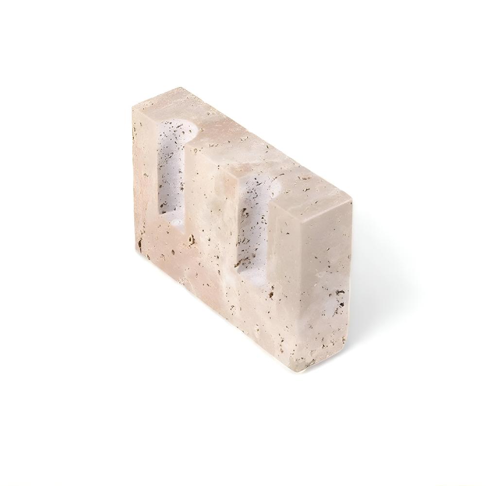 Stone Candle Stand Timeless Glow-Home Decor > Candle Holders-casanuva-Polished-casanuva