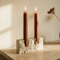 Stone Candle Stand Timeless Glow-Home Decor > Candle Holders-casanuva-casanuva