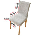 Stretch Dining Chair Cover Daisy Print-Covers & Textiles > Chair Covers-casanuva-Daisy Linen-casanuva