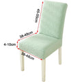 Stretch Dining Chair Cover Daisy Print-Covers & Textiles > Chair Covers-casanuva-Mint Meadow-casanuva