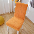 Stretch Flower Chair Cover-Covers & Textiles > Chair Covers-casanuva-Sunburst Orange-casanuva
