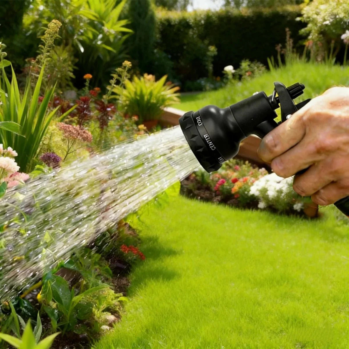 Stretchable Durable Garden Hose Kink-Free for Plants and Cleaning-Home Decor > Decorative Accessories-casanuva-casanuva
