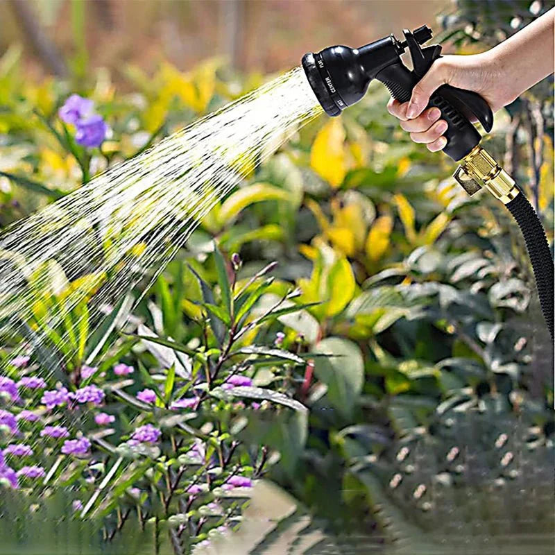 Stretchable Durable Garden Hose Kink-Free for Plants and Cleaning-Home Decor > Decorative Accessories-casanuva-casanuva