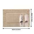 Stripe Bath Rug Mat Minimalist Design-Bedding & Bath > Bath Mats-casanuva-casanuva