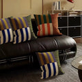 Striped Cushion Cover-Covers & Textiles > Cushion Covers-casanuva-casanuva