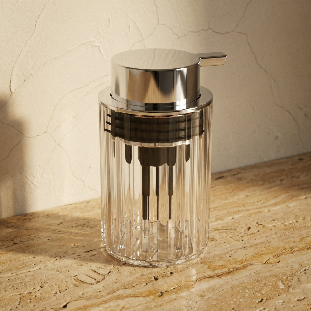 Striped Soap Dispenser Modern Design-Bedding & Bath > Bathroom Accessories-casanuva-casanuva