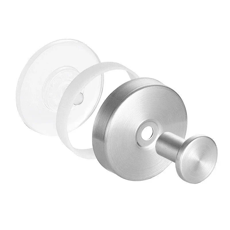 Suction Wall Hooks No Drill 4 Pack Heavy Duty Adhesive-Bedding & Bath > Bathroom Accessories-casanuva-casanuva