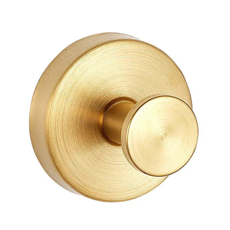 Suction Wall Hooks No Drill 4 Pack Heavy Duty Adhesive-Bedding & Bath > Bathroom Accessories-casanuva-Gold-casanuva