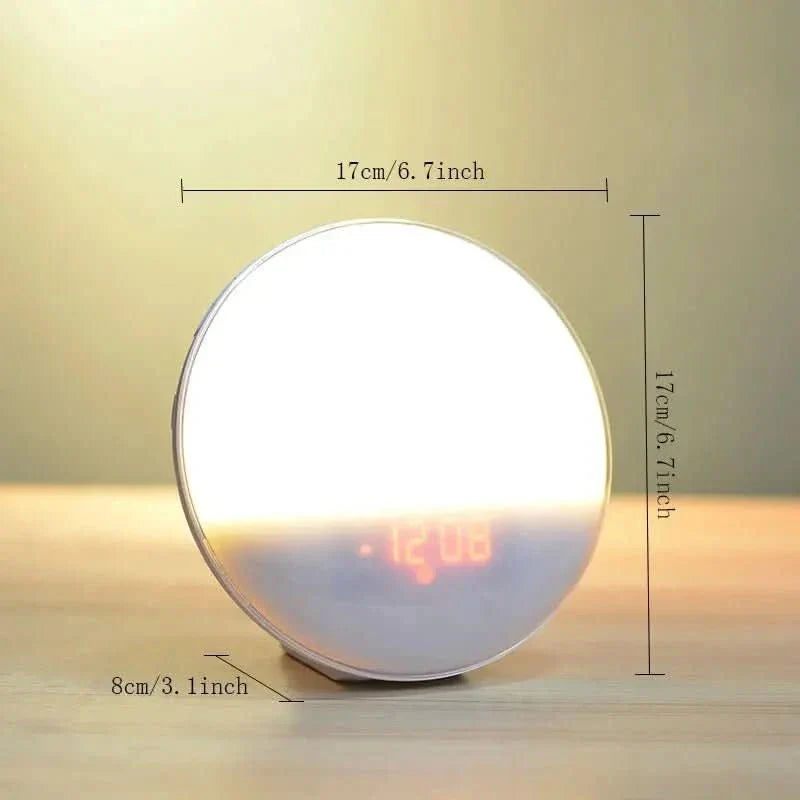 Sunrise Alarm Clock with Nature Sounds and Light Simulation-Home Decor > Clocks-casanuva-casanuva