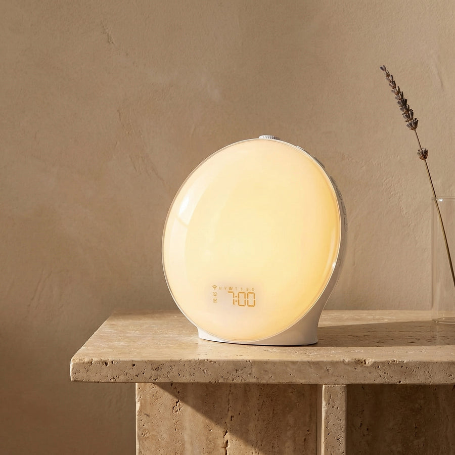 Sunrise Alarm Clock with Nature Sounds and Light Simulation-Home Decor > Clocks-casanuva-casanuva