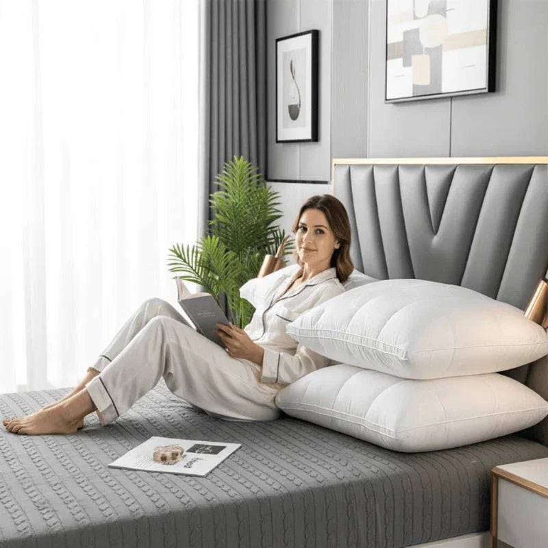 Swandown Pillow Comfortable Sleeping Cushion for Restful Sleep-Bedding & Bath > Pillowcases-casanuva-casanuva