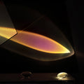 Table Lamp LED Modern Design-Lighting > Table Lamps-casanuva-16cmx8cm & Clear+Chrome-Blue purple light-US plug-casanuva