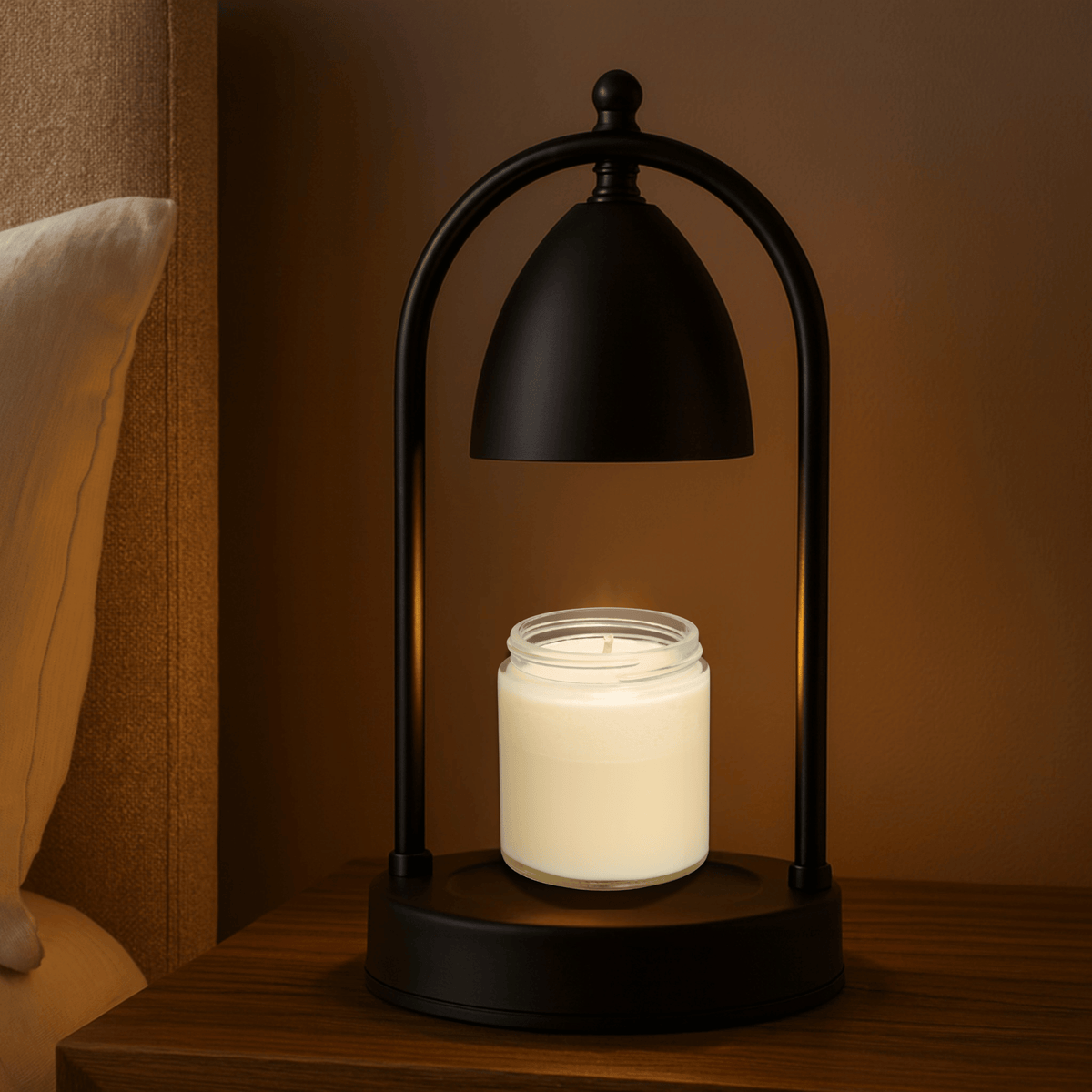 Table Lamp for Heating Scented Candles-Lighting > Table Lamps-casanuva-casanuva