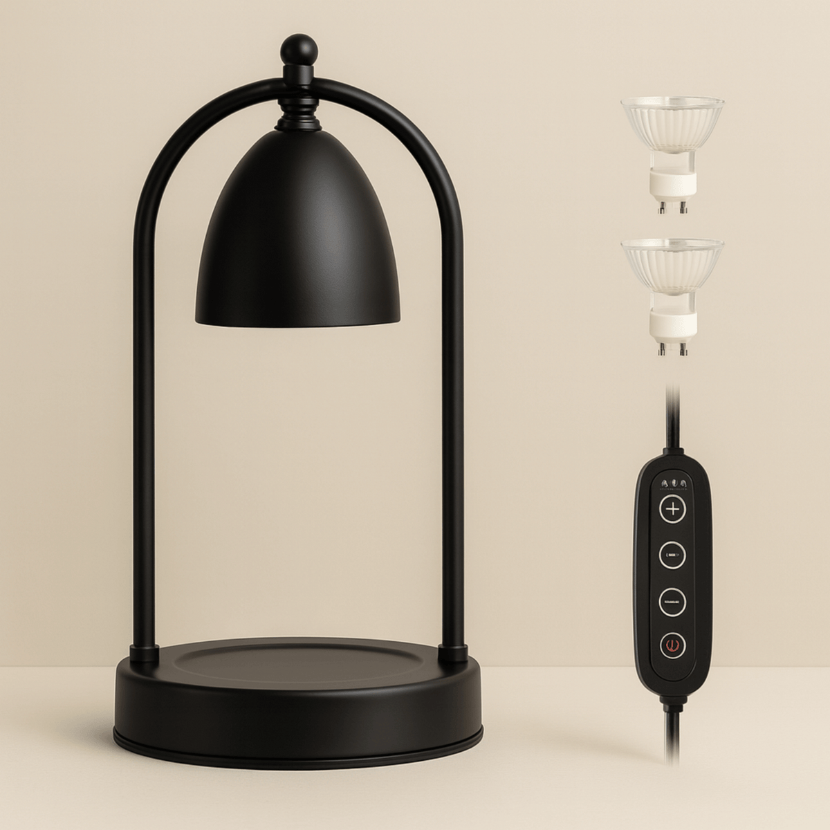 Table Lamp for Heating Scented Candles-Lighting > Table Lamps-casanuva-casanuva