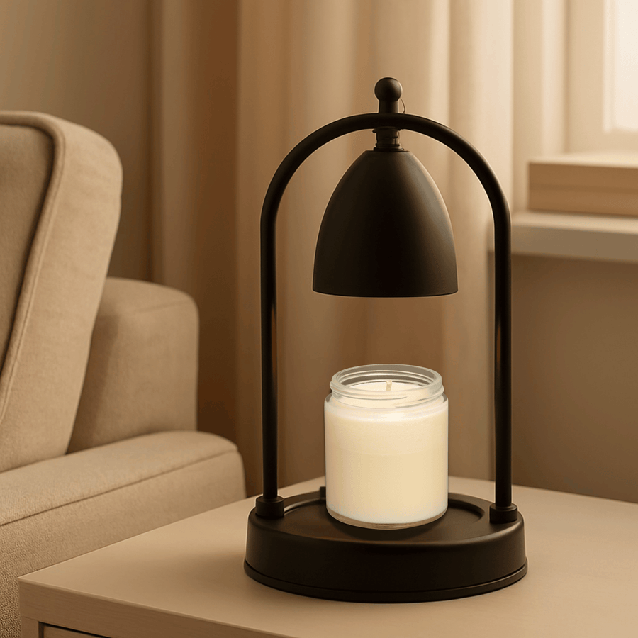 Table Lamp for Heating Scented Candles-Lighting > Table Lamps-casanuva-5x19cm-casanuva