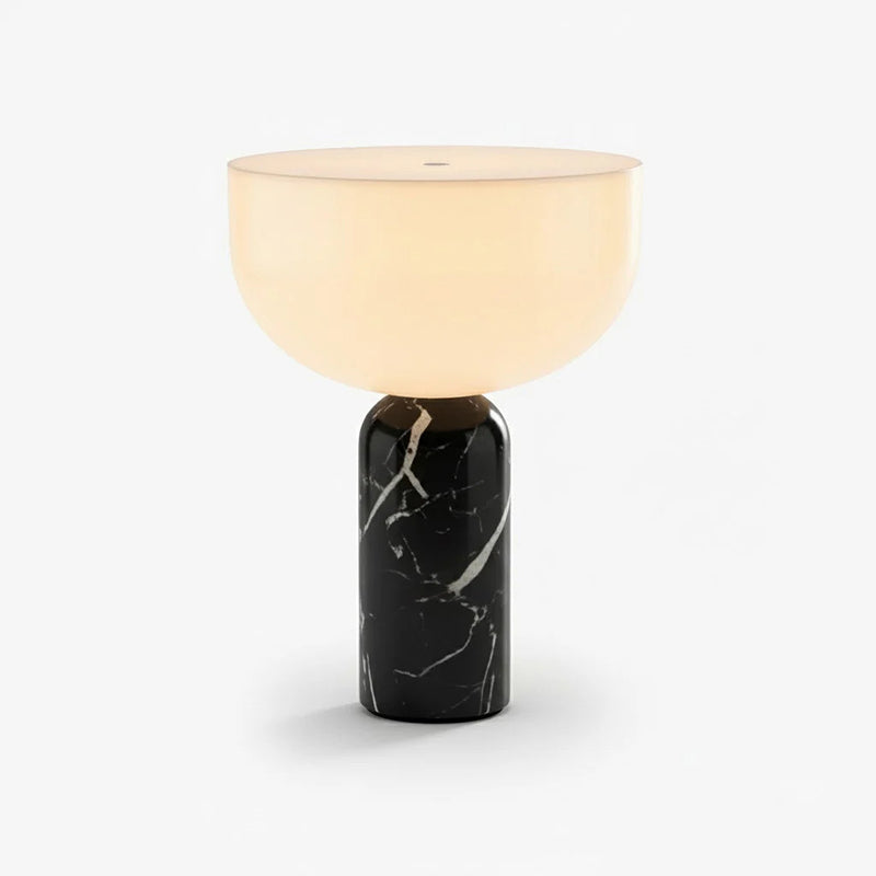 Table Lamp with Built-in Battery-Lighting > Table Lamps-casanuva-18cmx24cm-Black-Touch-casanuva