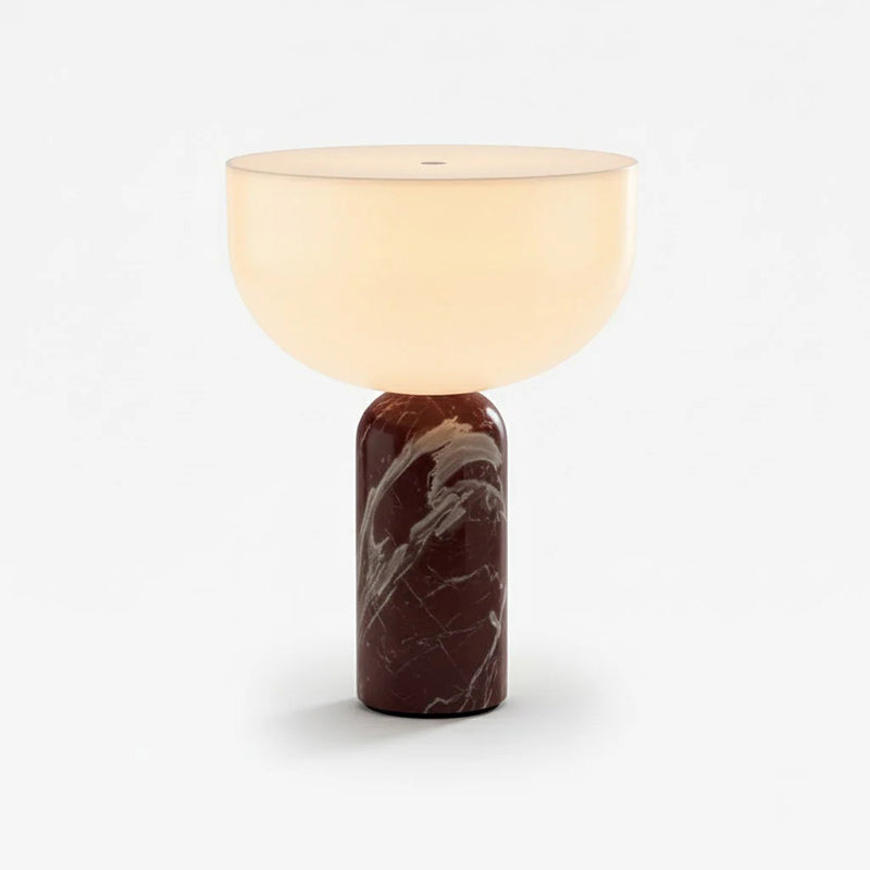 Table Lamp with Built-in Battery-Lighting > Table Lamps-casanuva-18cmx24cm-Purple Red-Touch-casanuva