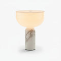 Table Lamp with Built-in Battery-Lighting > Table Lamps-casanuva-18cmx24cm-White-Touch-casanuva