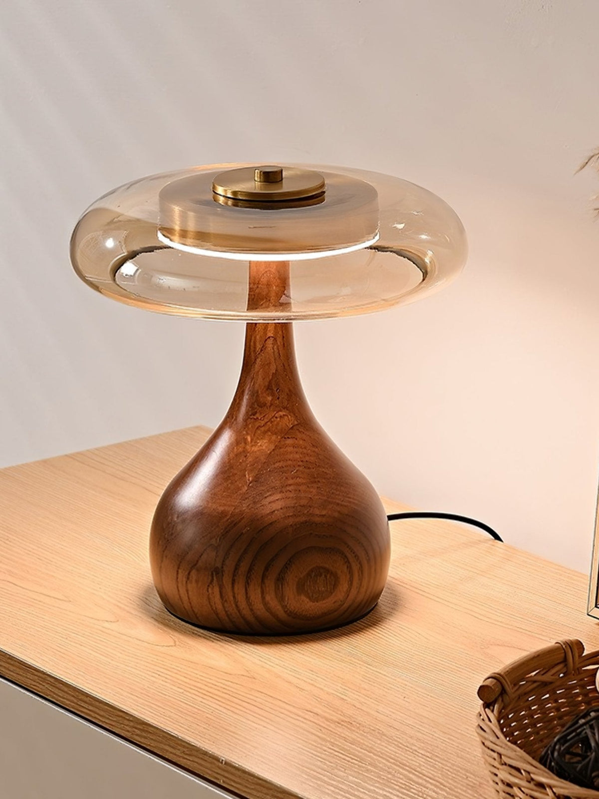 Table Lamp with Fabric Shade-Lighting > Table Lamps-casanuva-casanuva