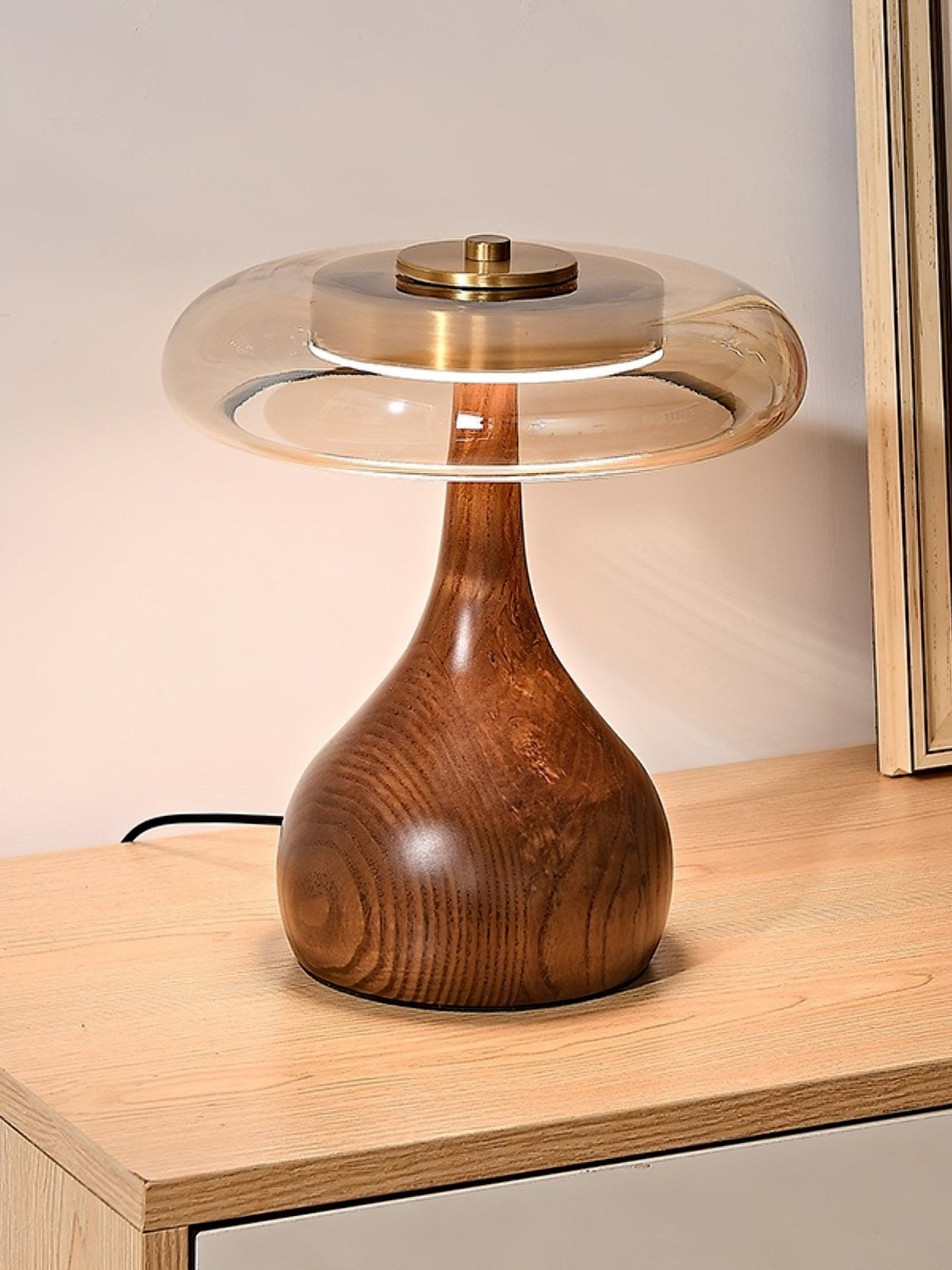 Table Lamp with Fabric Shade-Lighting > Table Lamps-casanuva-casanuva