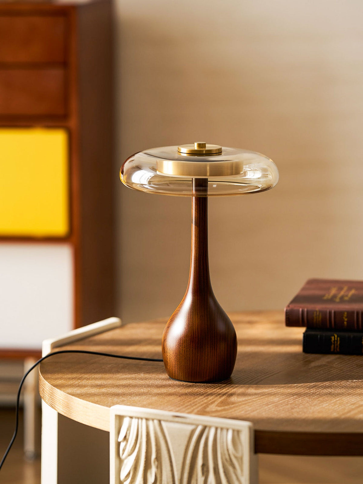 Table Lamp with Fabric Shade-Lighting > Table Lamps-casanuva-casanuva