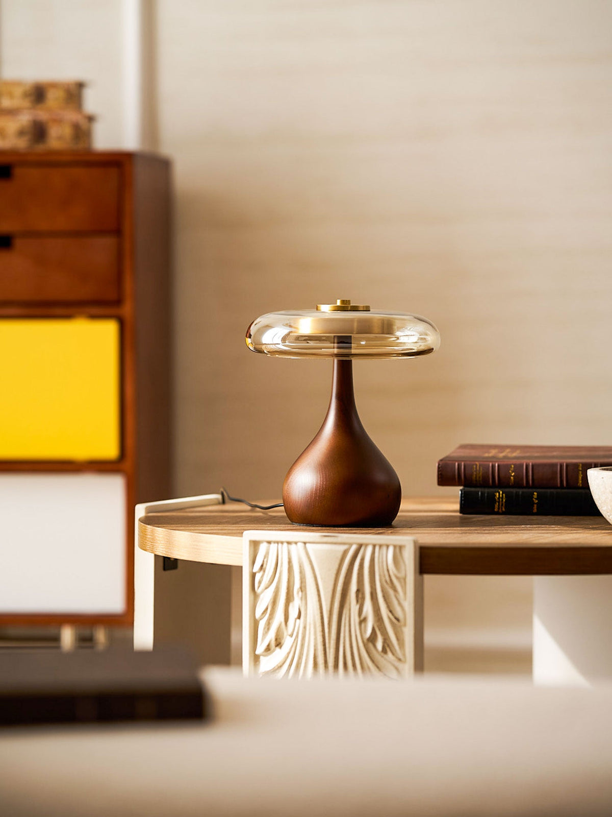 Table Lamp with Fabric Shade-Lighting > Table Lamps-casanuva-casanuva