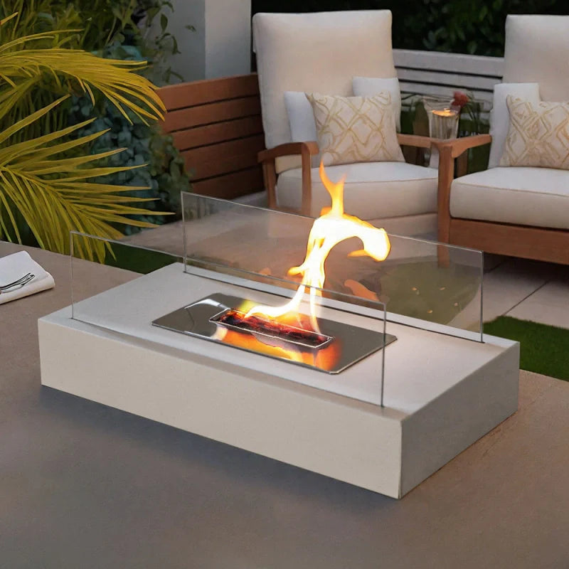 Tabletop Fireplace Everlasting Flame-Home Decor > Decorative Accessories-casanuva-casanuva