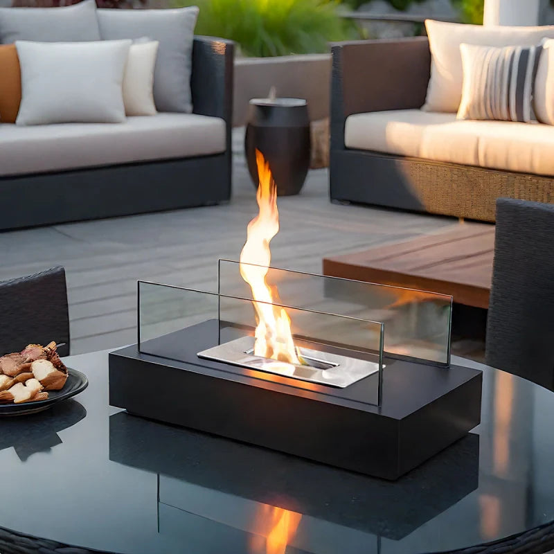 Tabletop Fireplace Everlasting Flame-Home Decor > Decorative Accessories-casanuva-casanuva
