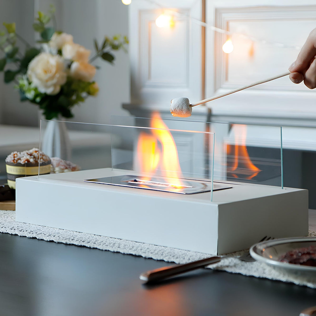 Tabletop Fireplace Everlasting Flame-Home Decor > Decorative Accessories-casanuva-casanuva