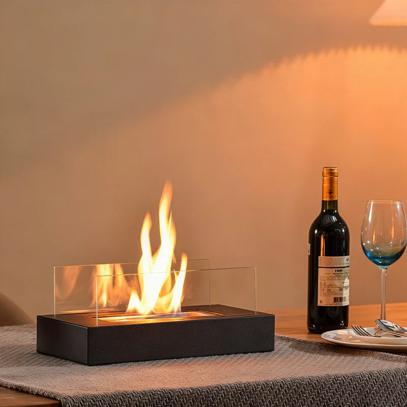 Tabletop Fireplace Everlasting Flame-Home Decor > Decorative Accessories-casanuva-casanuva