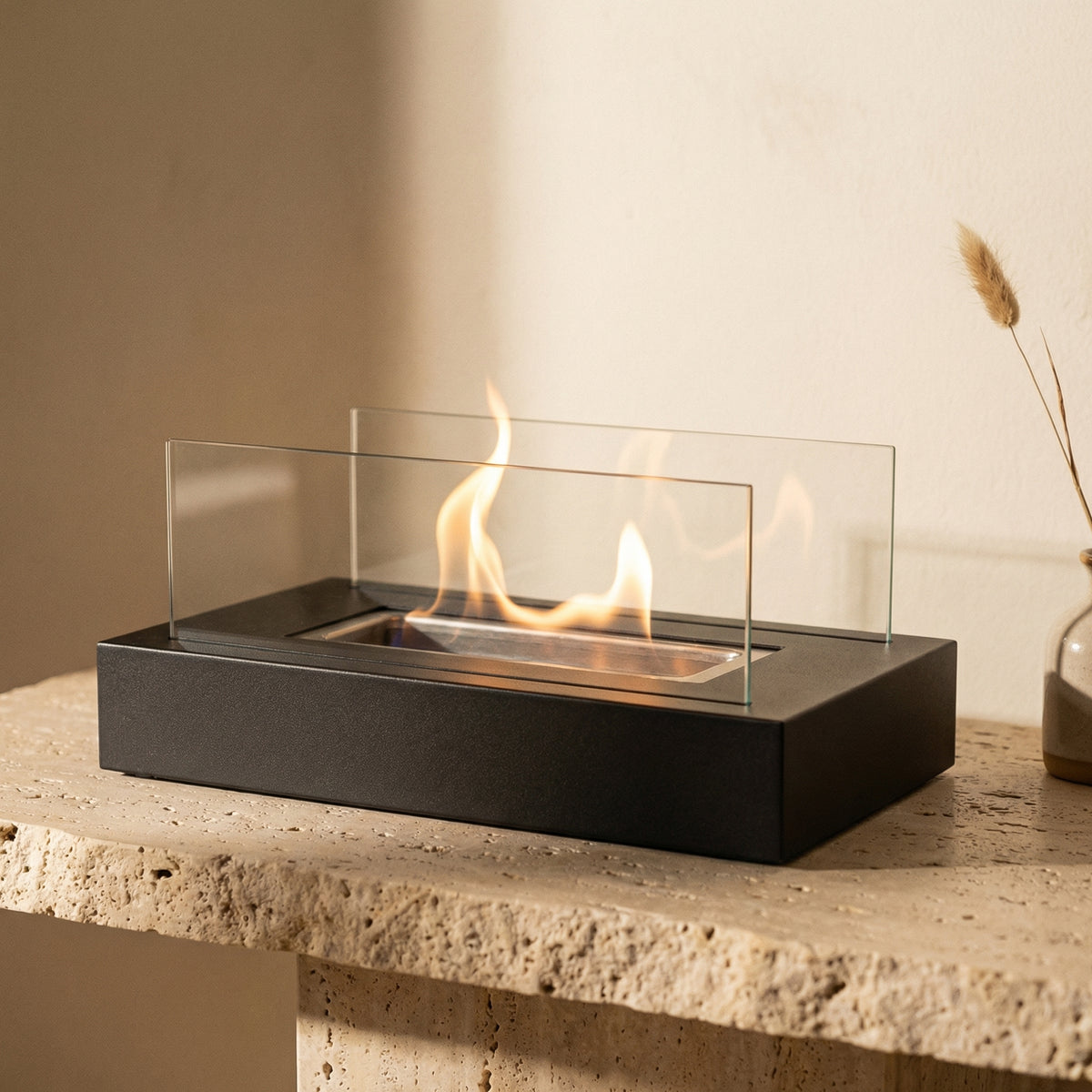 Tabletop Fireplace Everlasting Flame-Home Decor > Decorative Accessories-casanuva-casanuva