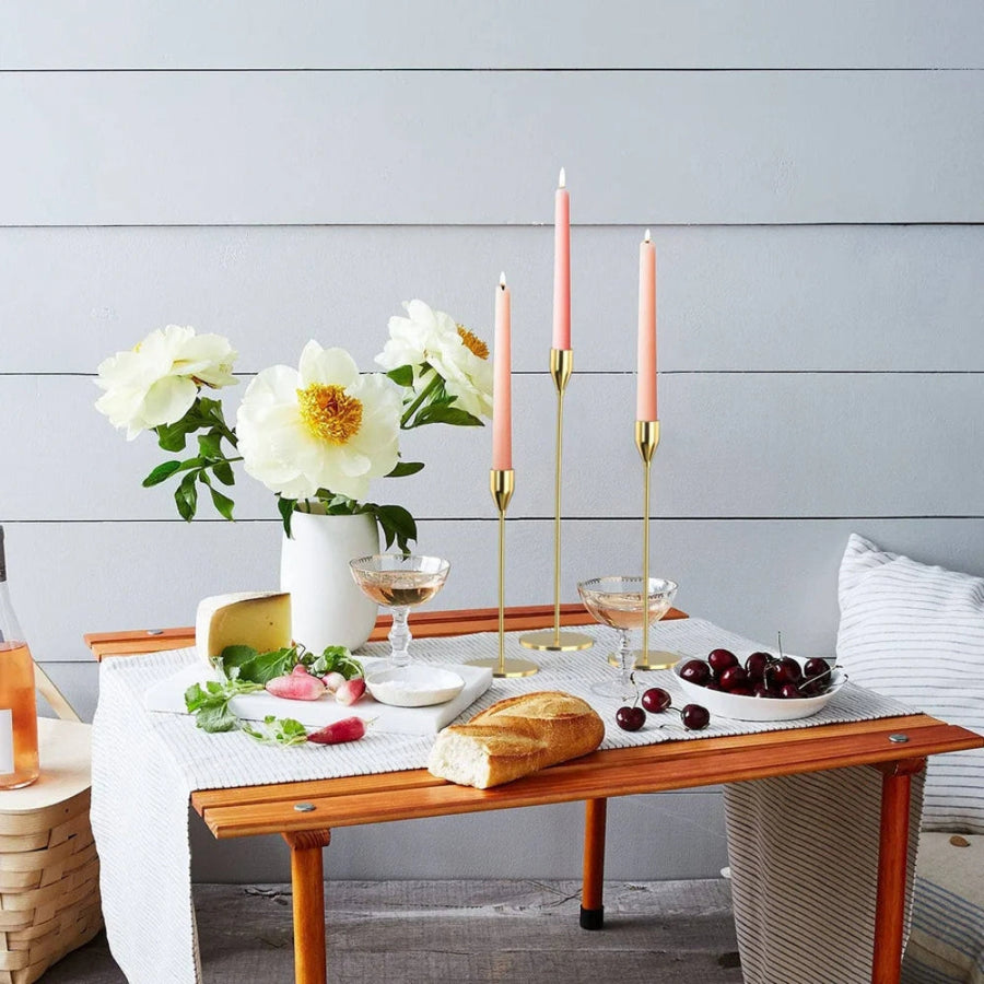 Tall Candle Holder Set in Chic Design-Home Decor > Candle Holders-casanuva-casanuva