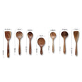 Teak Wood Kitchen Utensil Set Natural Finish-Kitchen & Dining > Cooking Utensils-casanuva-casanuva