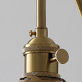 Tiffany Style Round Copper Glass Wall Sconce Lamp 1-Light-Lighting > Wall Lights-casanuva-casanuva