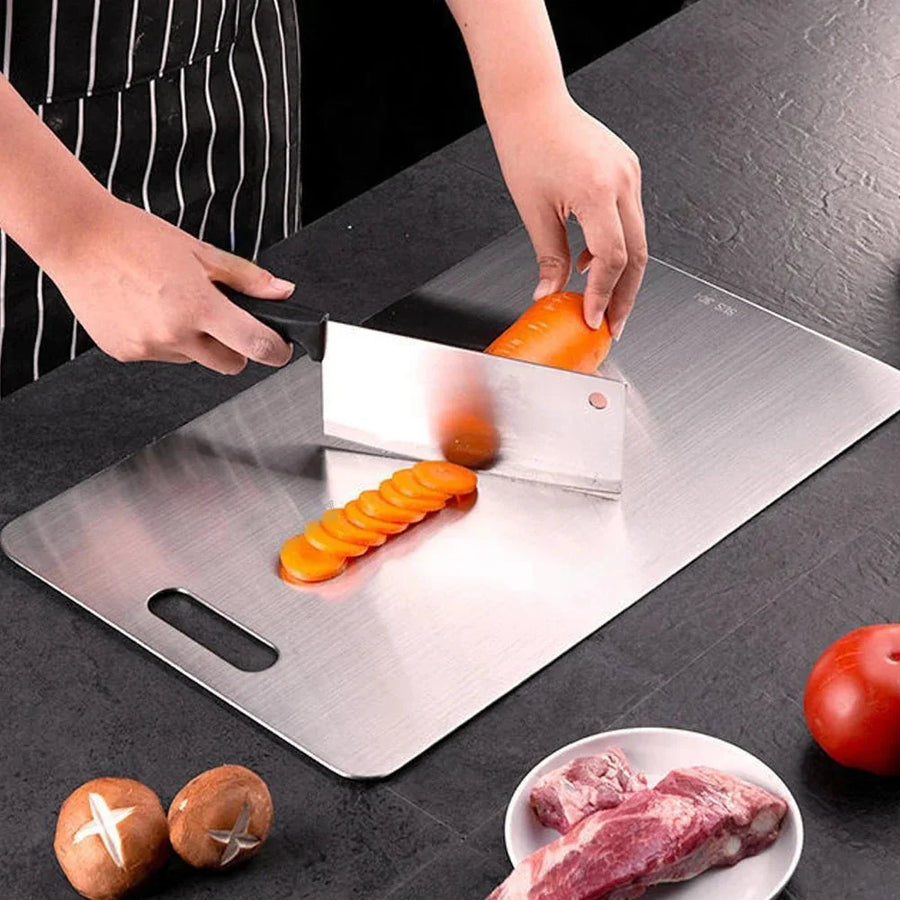 Titanium Cutting Board with Non-Slip Surface-Kitchen & Dining > Cutting Boards-casanuva-casanuva