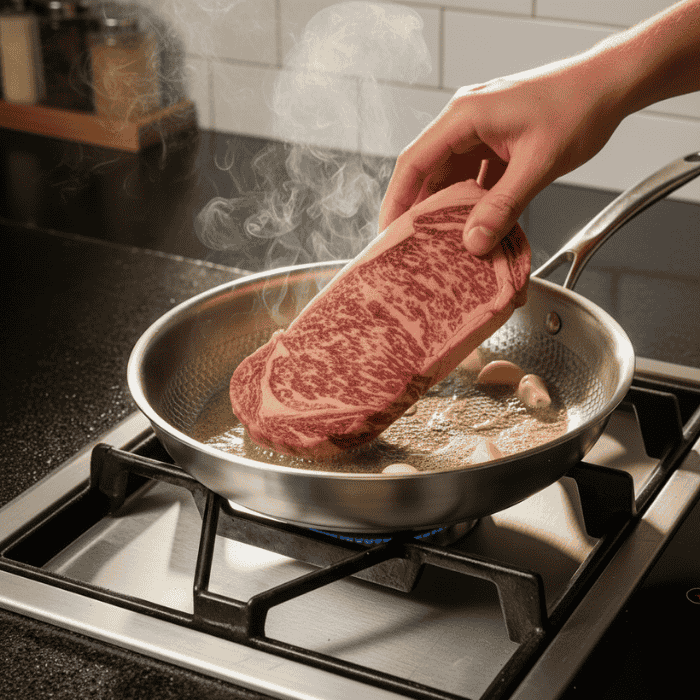 Titanium Frying Pan Uncoated Suitable for All Hob Types-Kitchen & Dining > Cookware-casanuva-casanuva