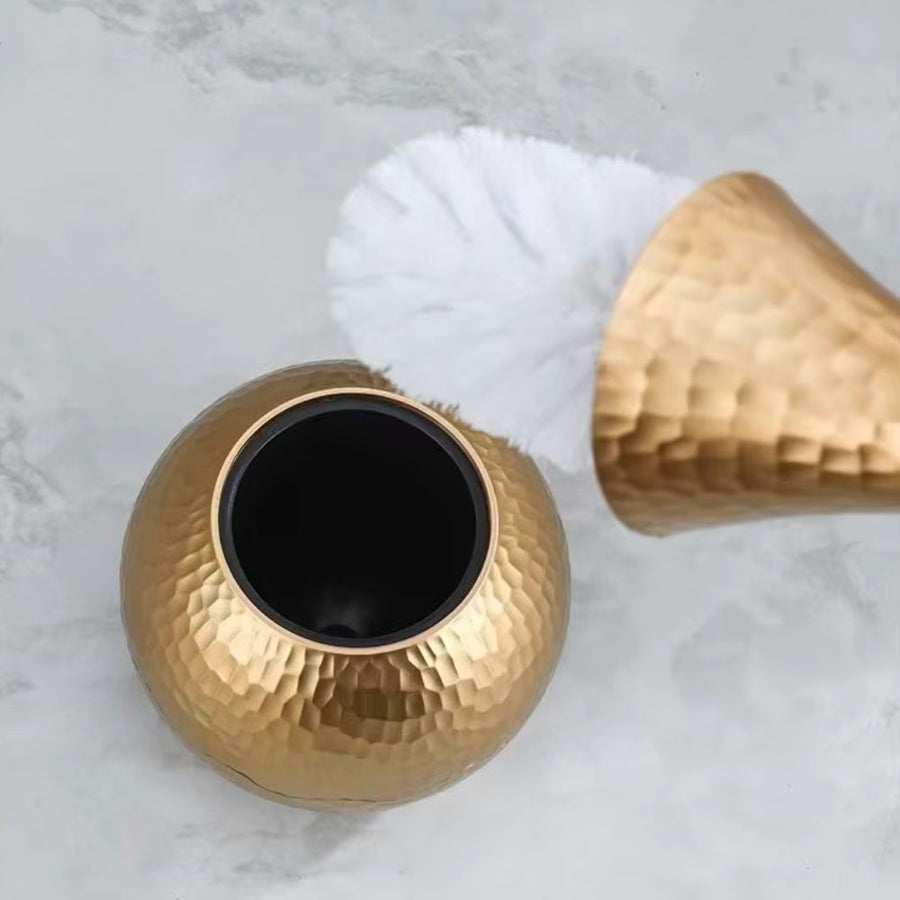 Toilet Brush Luxe Design Hygienic Cleaning Tool-Bedding & Bath > Bathroom Accessories-casanuva-casanuva