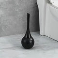 Toilet Brush Luxe Design Hygienic Cleaning Tool-Bedding & Bath > Bathroom Accessories-casanuva-Black Luxe-casanuva